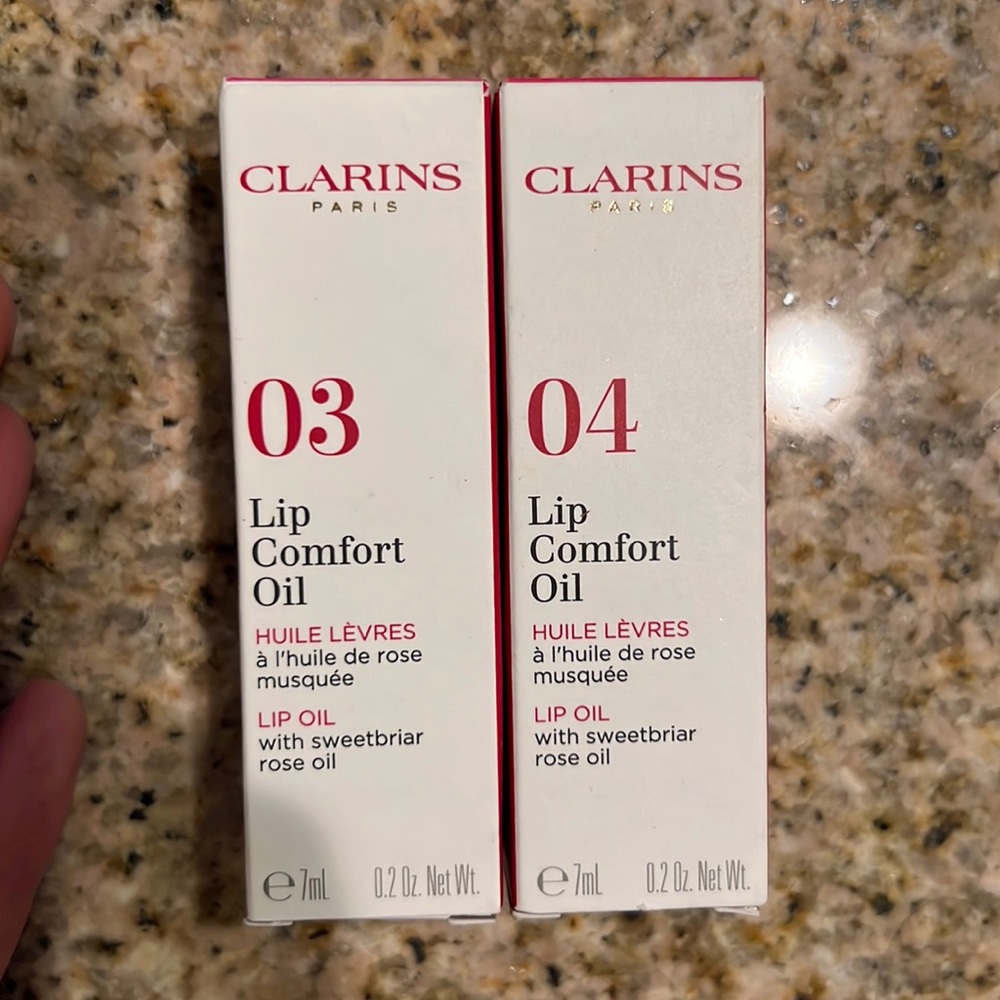 NWT clarins lip comfort oil